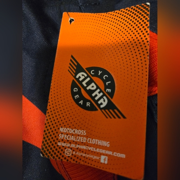 New Motorcross Pants By ALPHA Men's Size 30x29 - Picture 2 of 16